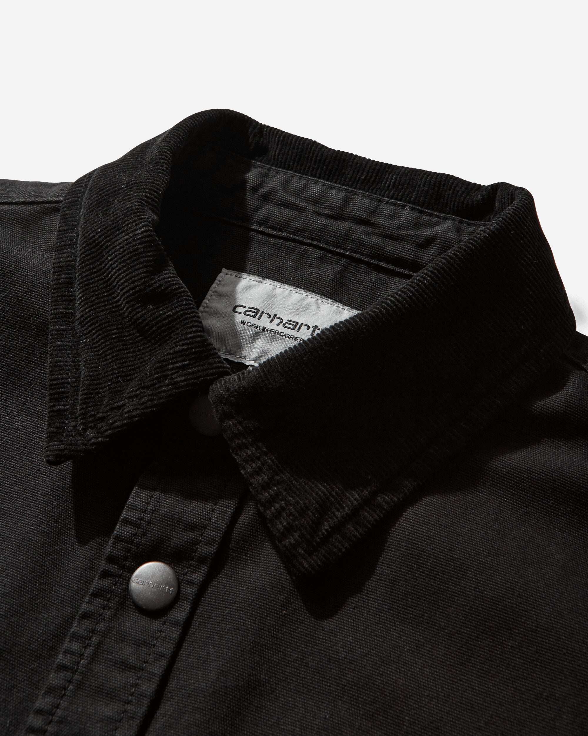 Carhartt WIP Prescott Shirt Jac Black/Black Shirts Overshirt I036484 00EGD