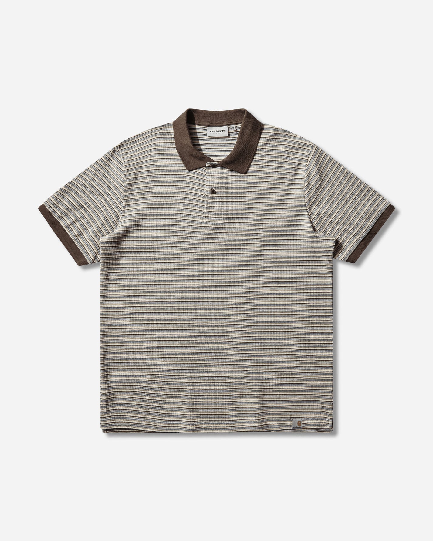 Carhartt WIP Ss Dion Polo Dion Stripe/Wax T-Shirts Polo I036306 3L9XX