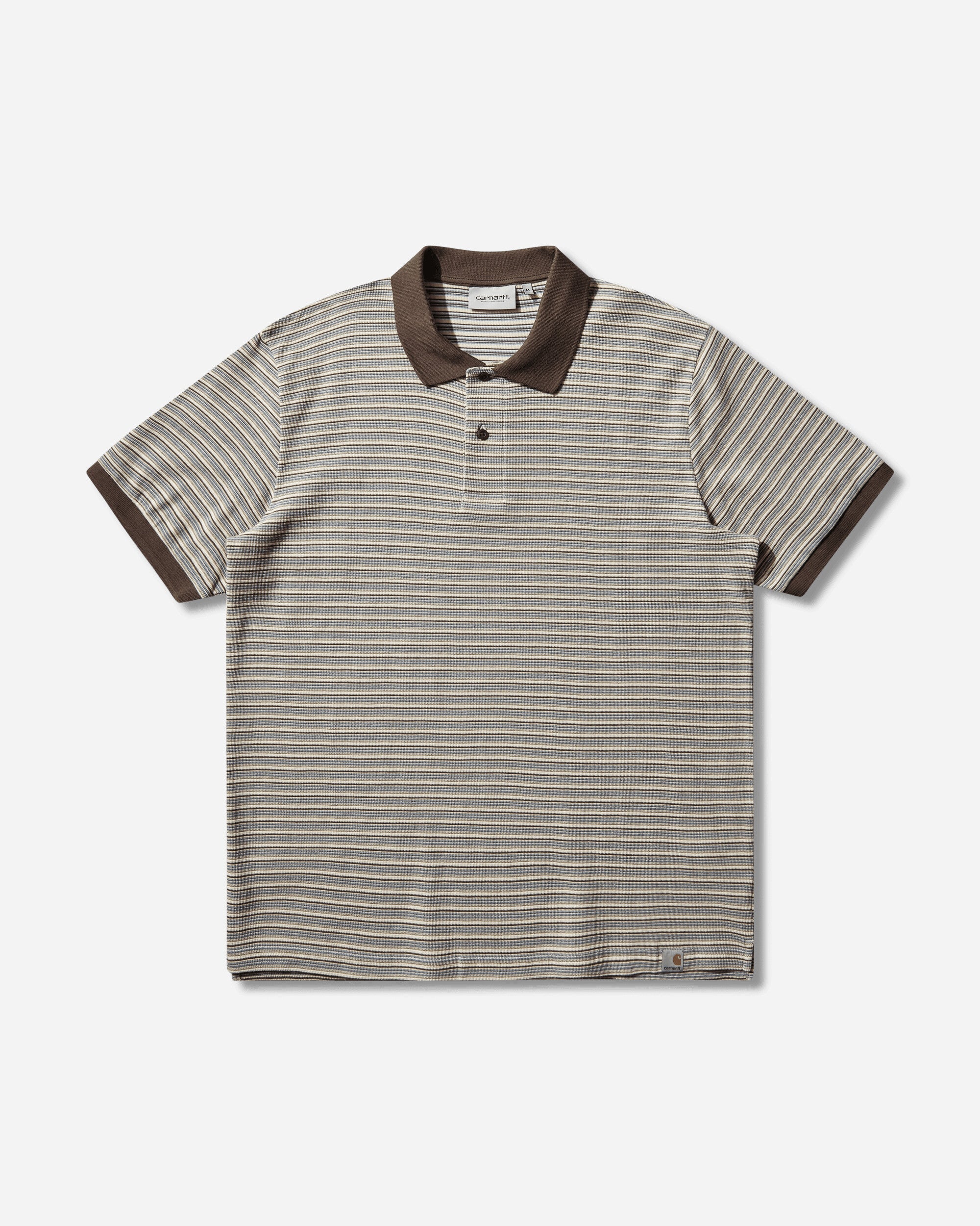 Carhartt WIP Ss Dion Polo Dion Stripe/Wax T-Shirts Polo I036306 3L9XX