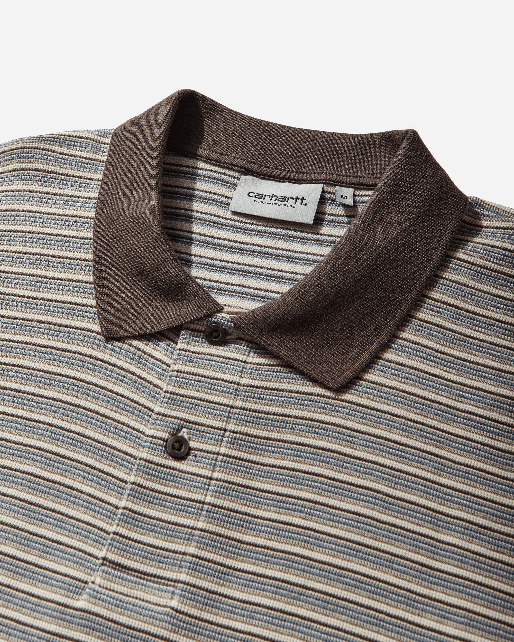 Carhartt WIP Ss Dion Polo Dion Stripe/Wax T-Shirts Polo I036306 3L9XX