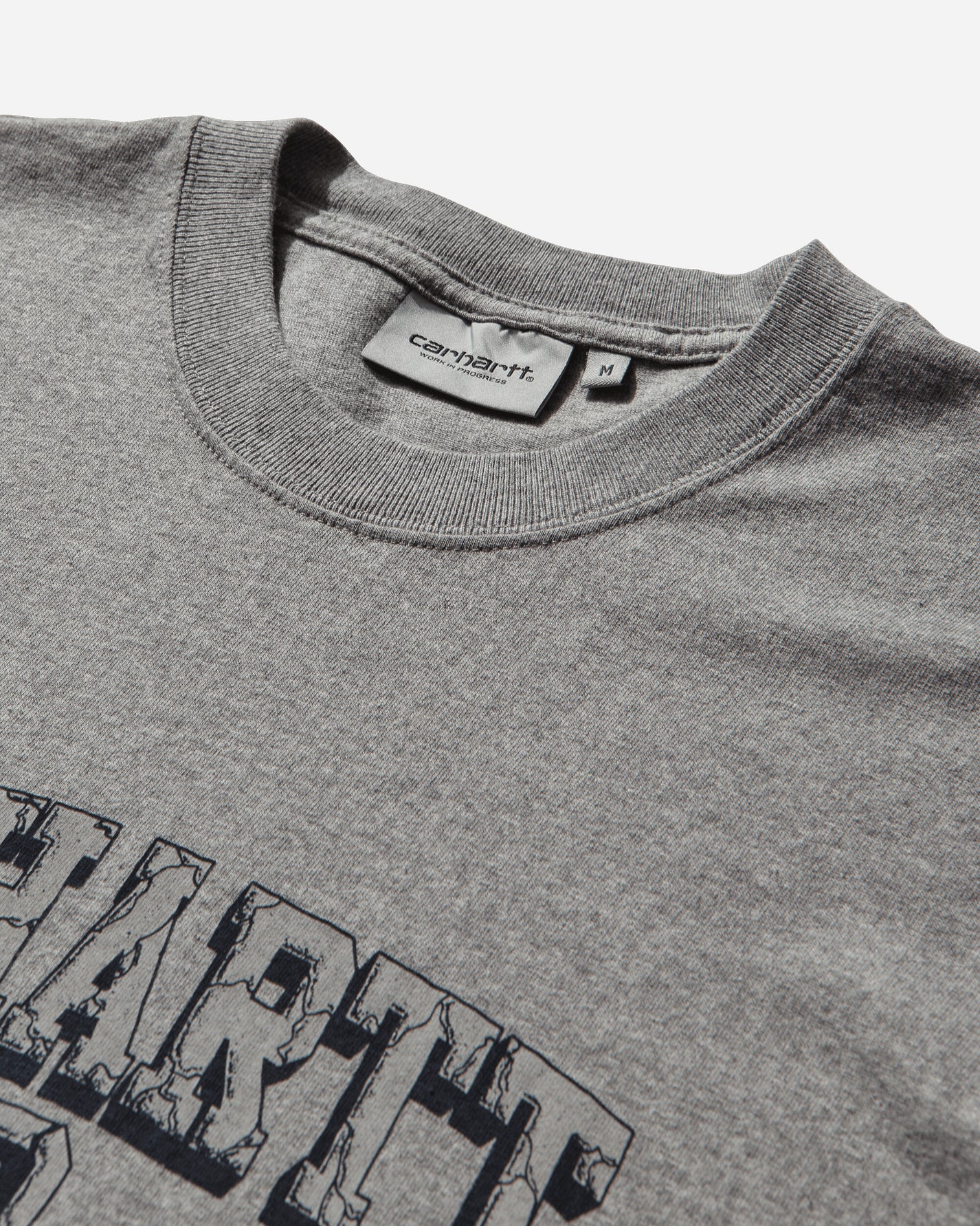 Carhartt WIP Ss Heavy Duty T Shirt Grey Heather T-Shirts Shortsleeve I036015 V64G