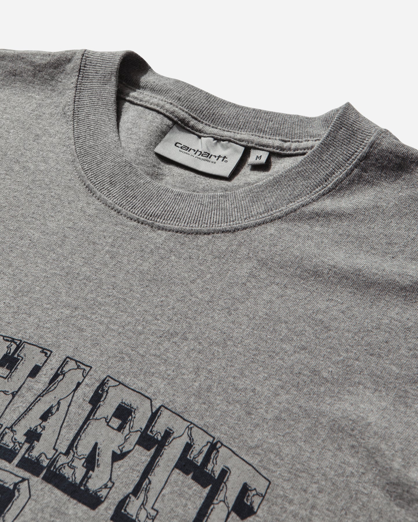 Carhartt WIP Ss Heavy Duty T Shirt Grey Heather T-Shirts Shortsleeve I036015 V64G