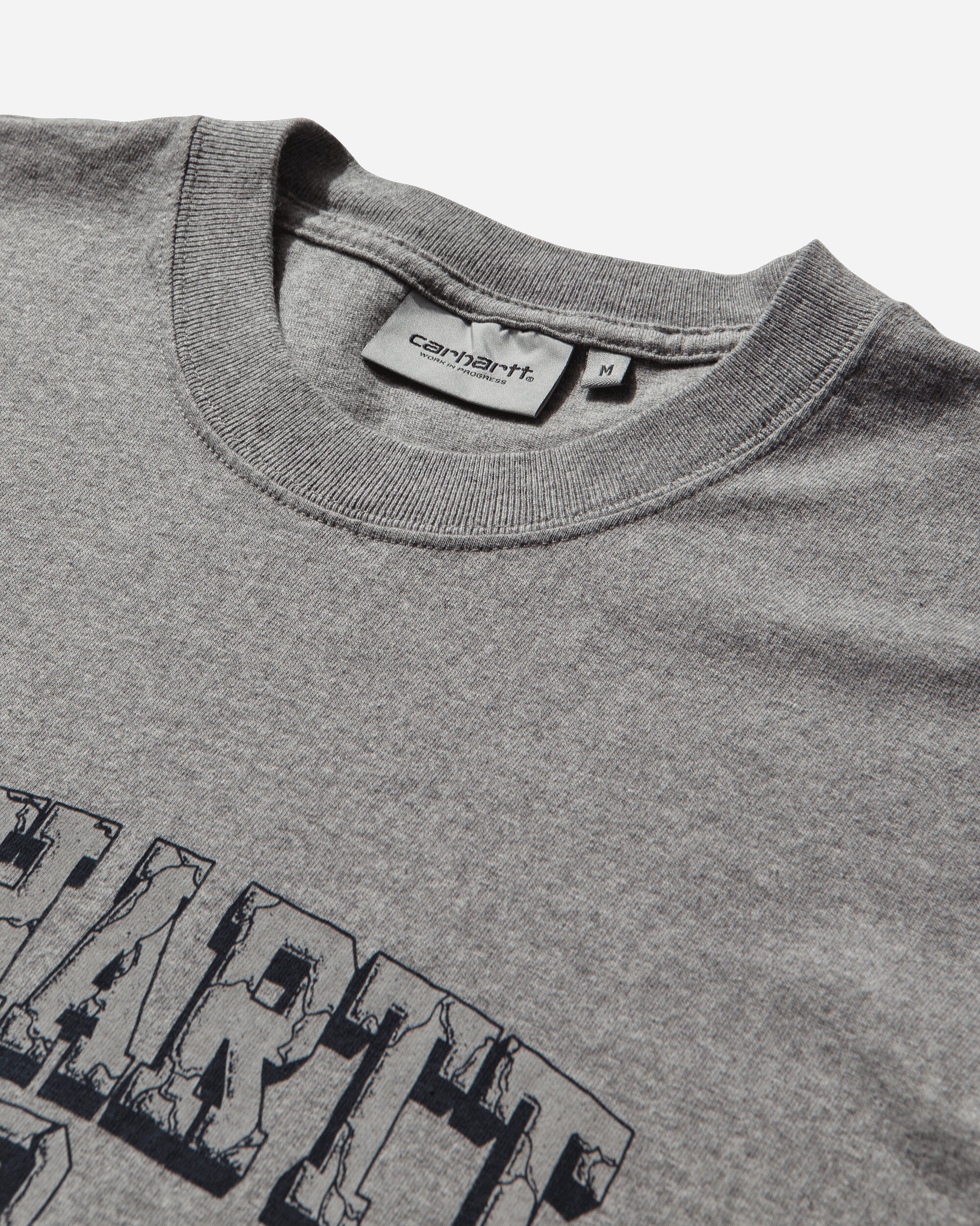 Carhartt WIP Ss Heavy Duty T Shirt Grey Heather T-Shirts Shortsleeve I036015 V64G