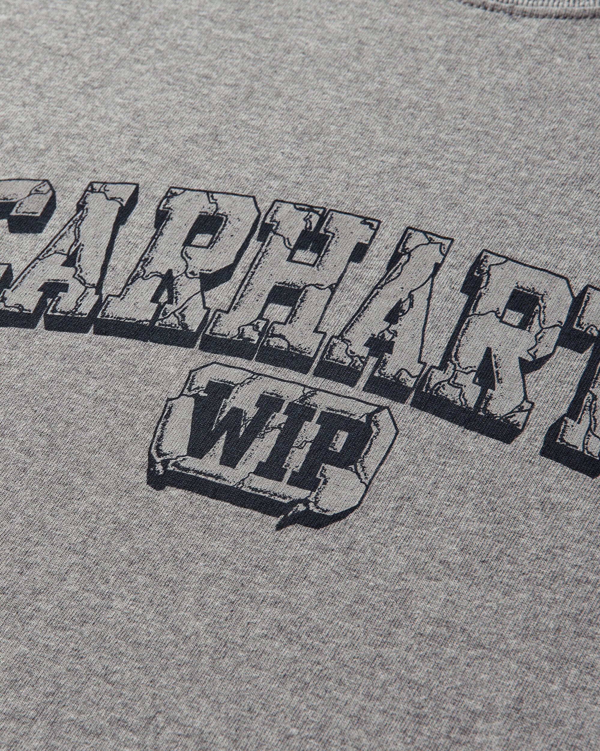 Carhartt WIP Ss Heavy Duty T Shirt Grey Heather T-Shirts Shortsleeve I036015 V64G