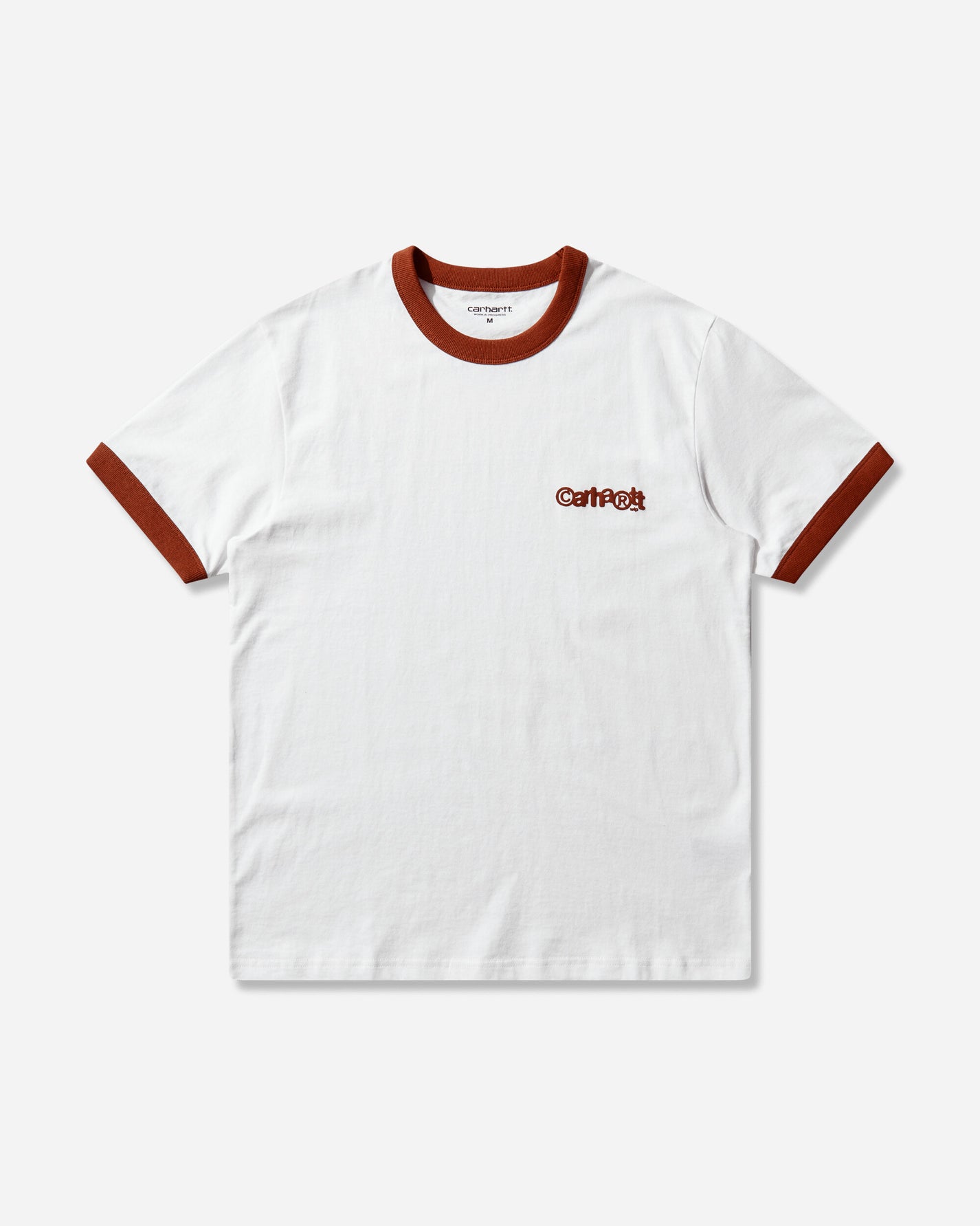 Carhartt WIP Ss Ip Ringer T Shirt White/Red/Red T-Shirts Shortsleeve I036267 3QDXX