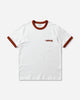 Carhartt WIP Ss Ip Ringer T Shirt White/Red/Red T-Shirts Shortsleeve I036267 3QDXX