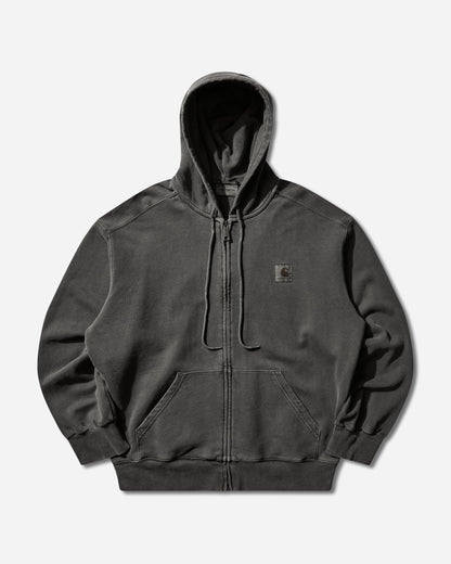 Carhartt WIP Hooded Nelson Jacket Black Sweatshirts Zip-Ups I033064 89GD