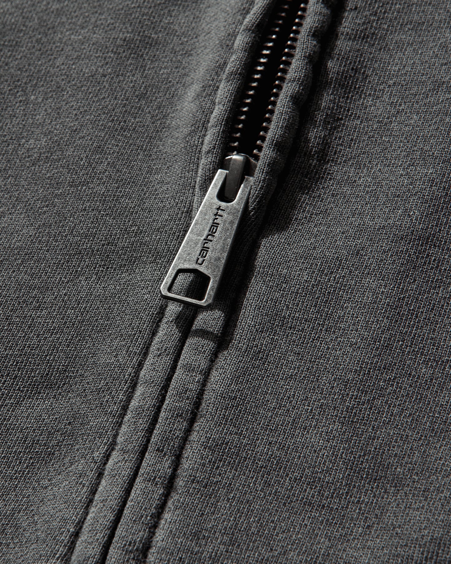 Carhartt WIP Hooded Nelson Jacket Black Sweatshirts Zip-Ups I033064 89GD