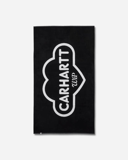 Carhartt WIP Cloud Heart Towel Black/White Textile Bath Towels I036362 0D2XX