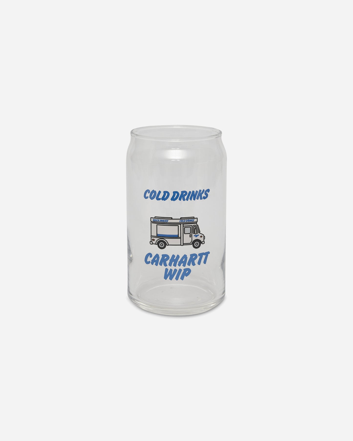 Carhartt WIP Cold Drinks Can Glass Clear Tableware Mugs and Glasses I036425 1B6XX