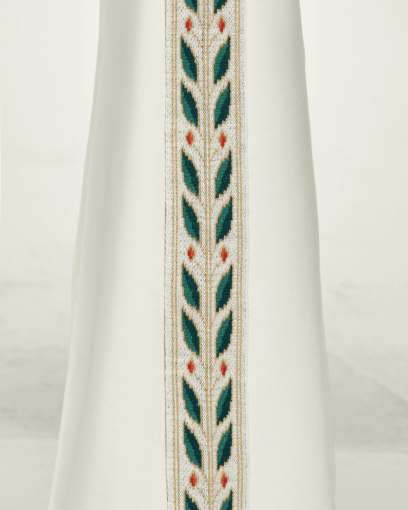 Casablanca Pleated Off White Pants Trousers MF21-TR-042 001