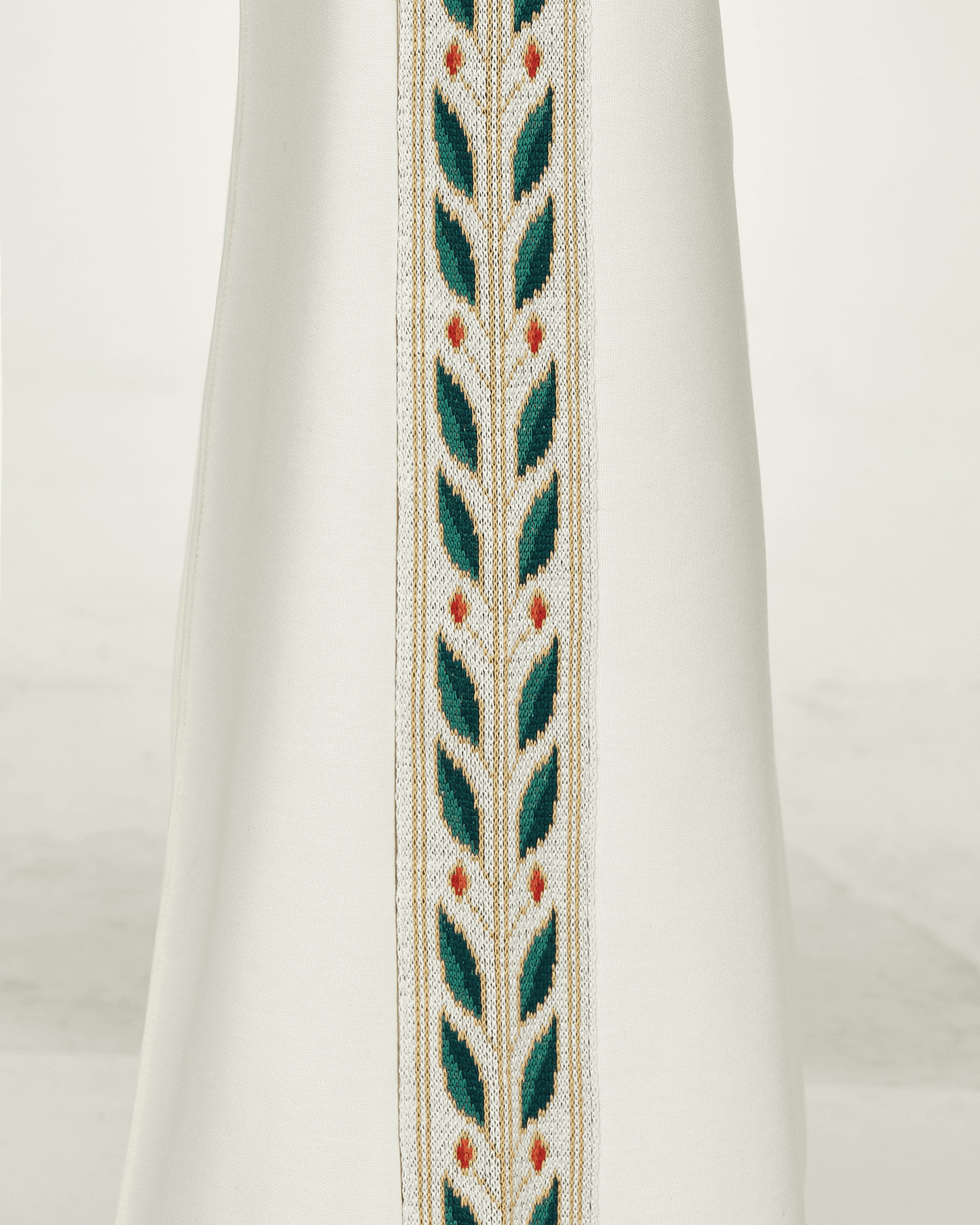 Casablanca Pleated Off White Pants Trousers MF21-TR-042 001