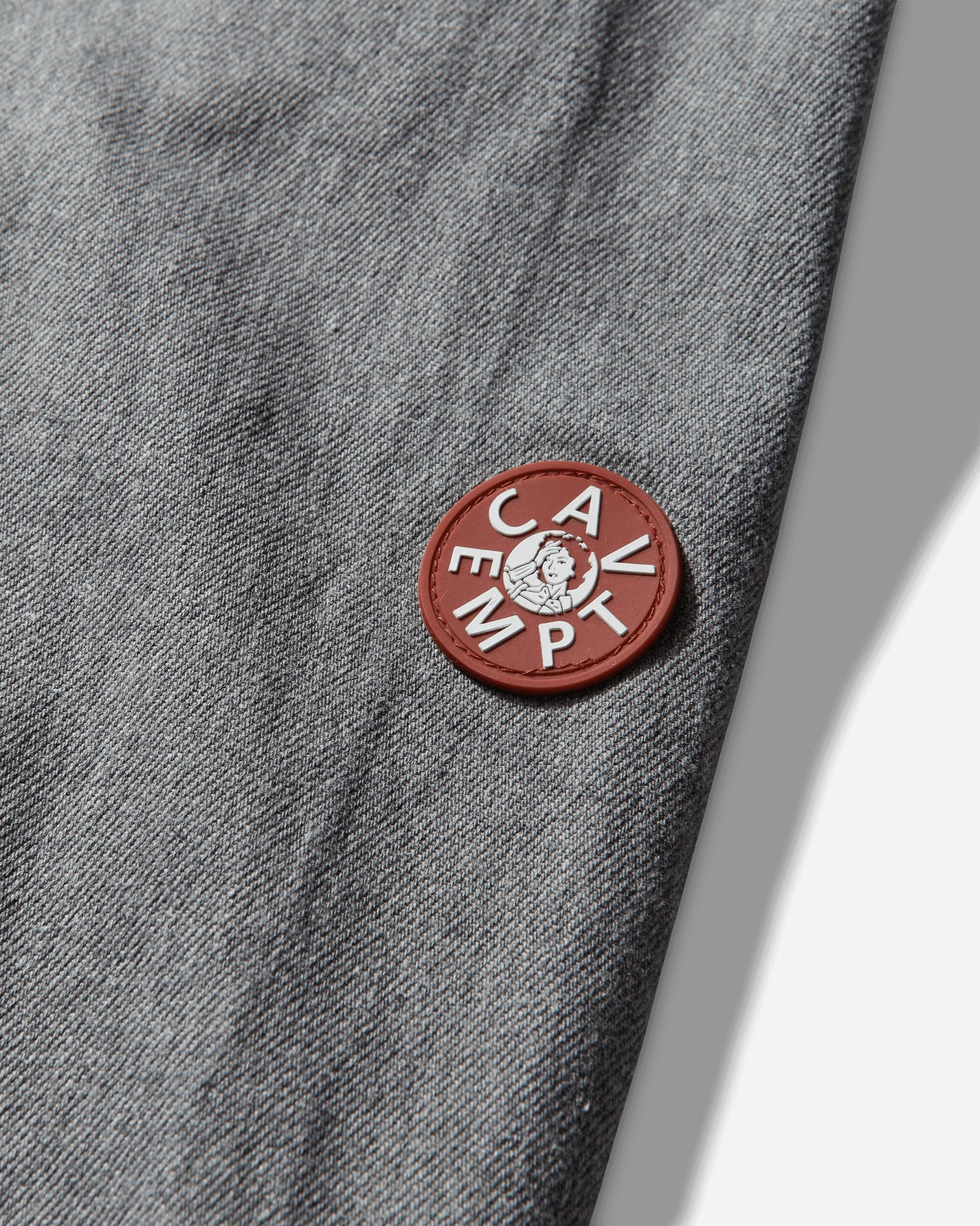Cav Empt Ash Community Button Jacket Grey Coats and Jackets Bomber Jackets CES28JK18 GREY
