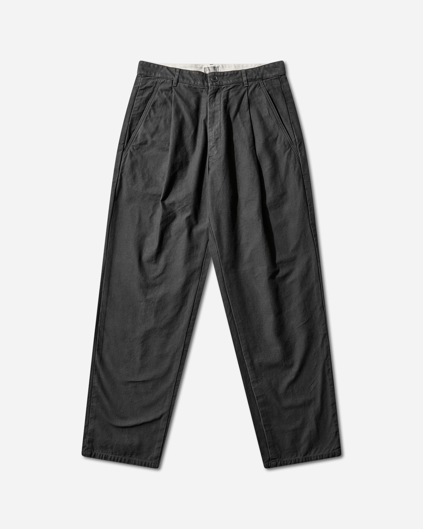 Cav Empt Washed Cotton One Tuck Pants Charcoal Pants Casual CES29PT08 CHARCOAL