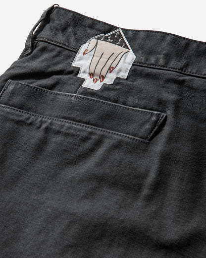 Cav Empt Washed Cotton One Tuck Pants Charcoal Pants Casual CES29PT08 CHARCOAL