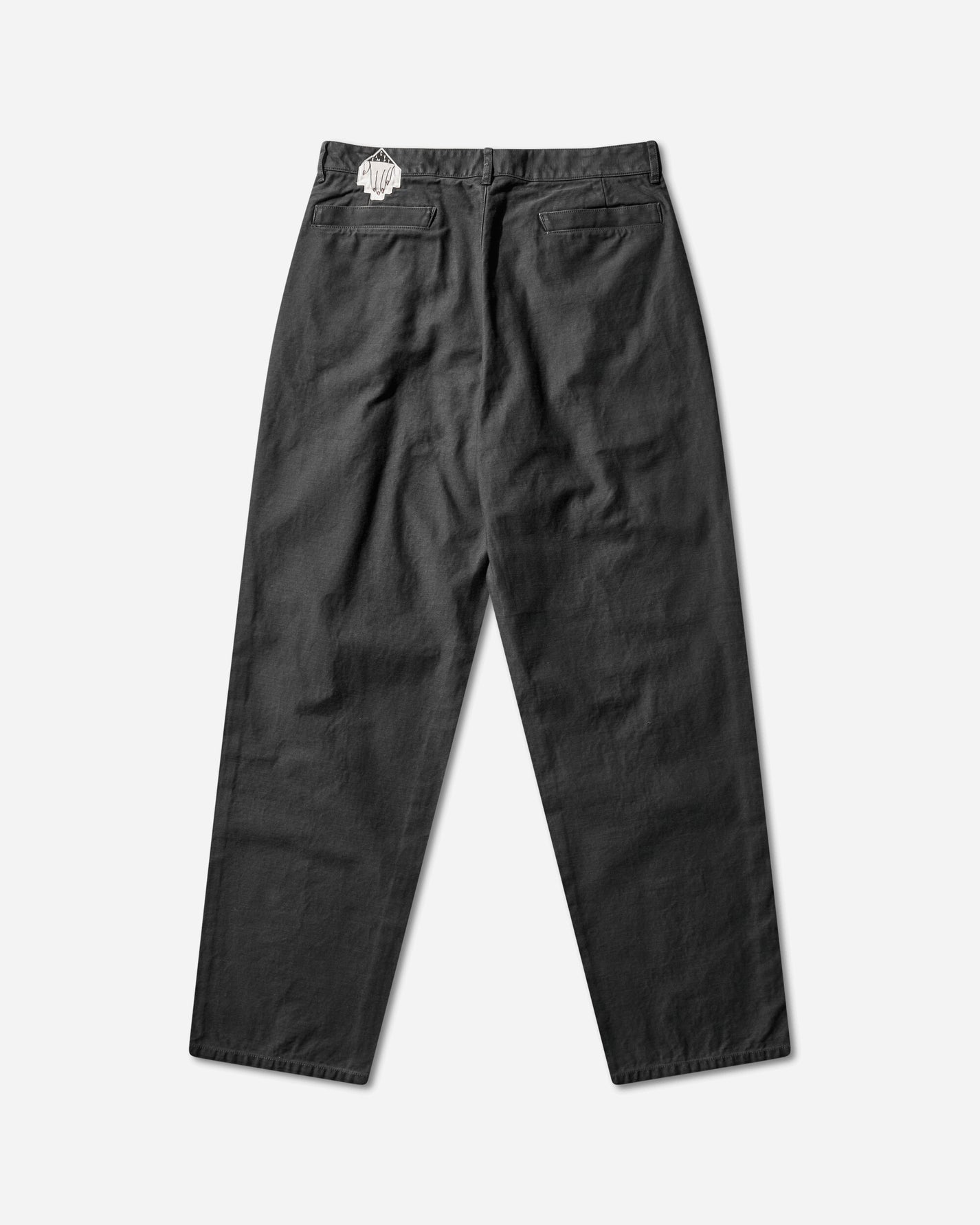 Cav Empt Washed Cotton One Tuck Pants Charcoal Pants Casual CES29PT08 CHARCOAL
