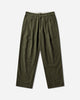 Cav Empt Brushed Soft Cotton One Tuck Pants Green Green Pants Chinos CES28PT07 GREEN