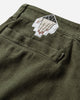 Cav Empt Brushed Soft Cotton One Tuck Pants Green Green Pants Chinos CES28PT07 GREEN