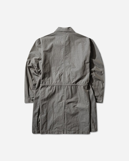 Cav Empt Overdye Cn Long Coat Grey Coats and Jackets Coats CES29JK05 GREY