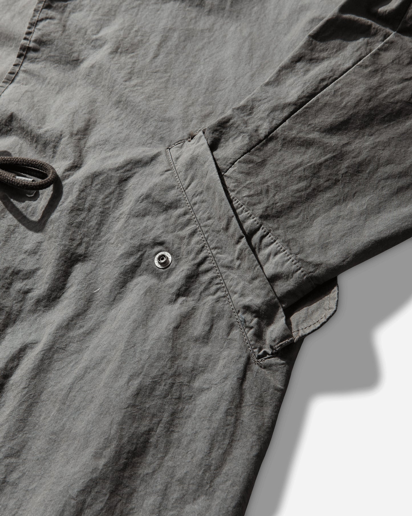 Cav Empt Overdye Cn Long Coat Grey Coats and Jackets Coats CES29JK05 GREY