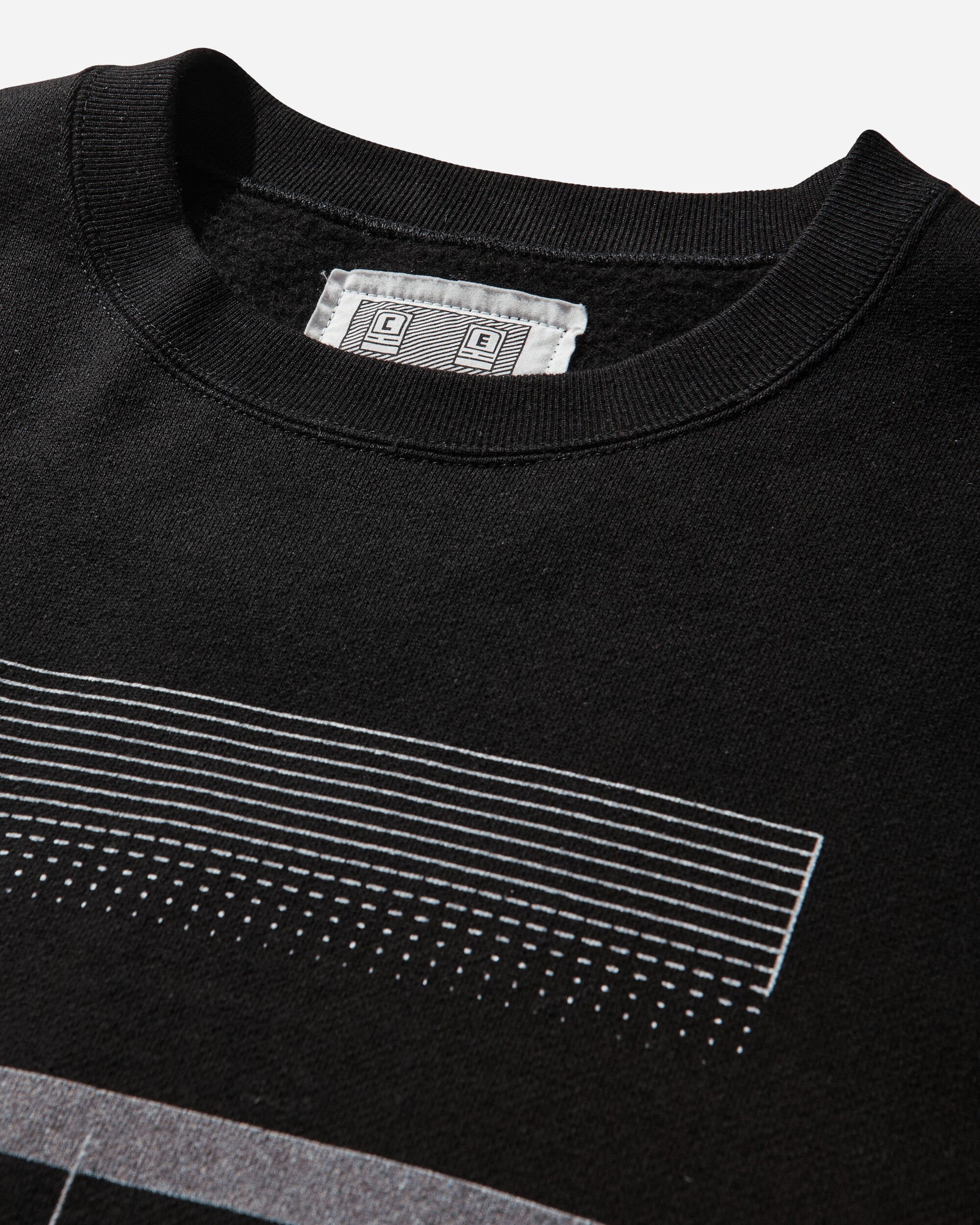 Cav Empt As Cdisc2 1 Crew Neck Black Sweatshirts Crewneck CES29CS09 BLACK