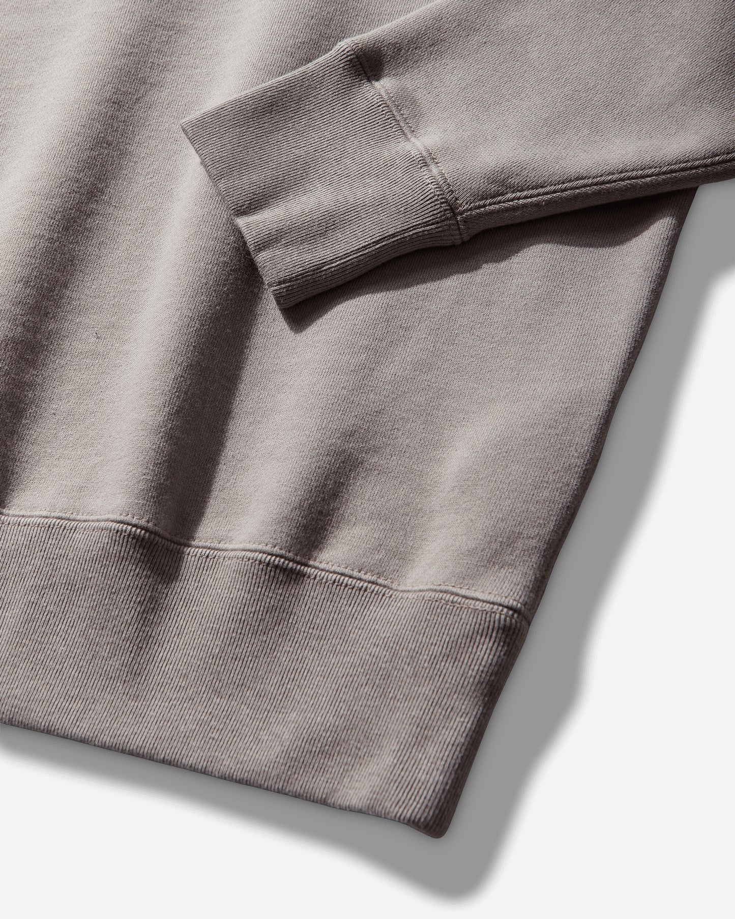 Cav Empt Panel Shoulder Crew Neck Beige Sweatshirts Crewneck CES29CS05 BEIGE