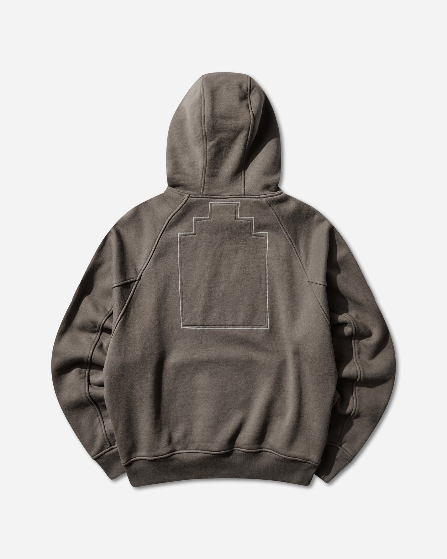 Cav Empt Solid Big Heavy Hoody Khaki Sweatshirts Hoodies CES29CS07 KHAKI