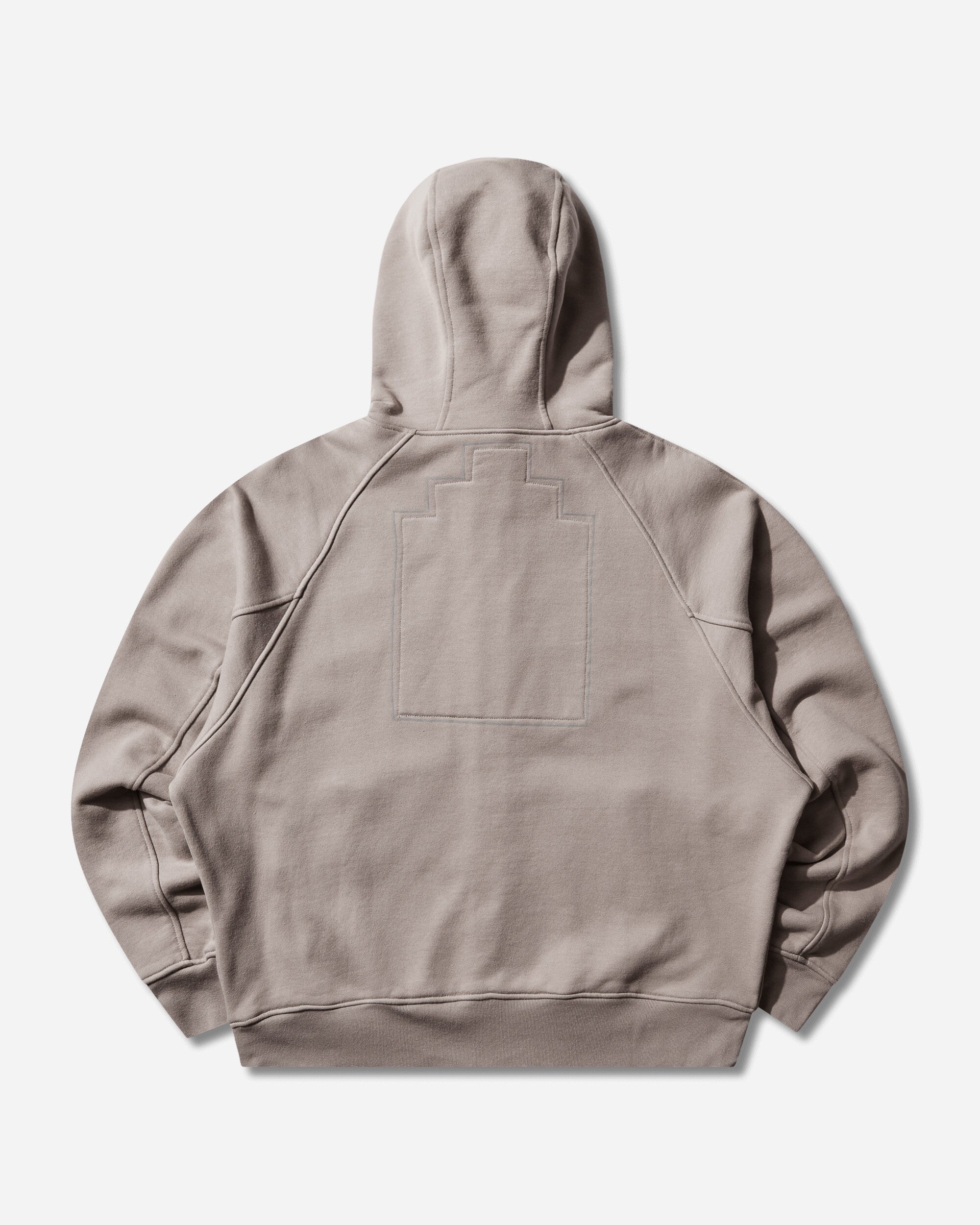 Cav Empt Solid Big Heavy Zip Hoody Beige Sweatshirts Hoodies CES29CS08 BEIGE