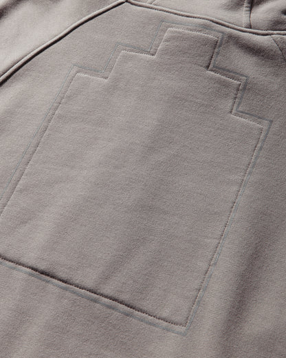 Cav Empt Solid Big Heavy Zip Hoody Beige Sweatshirts Hoodies CES29CS08 BEIGE