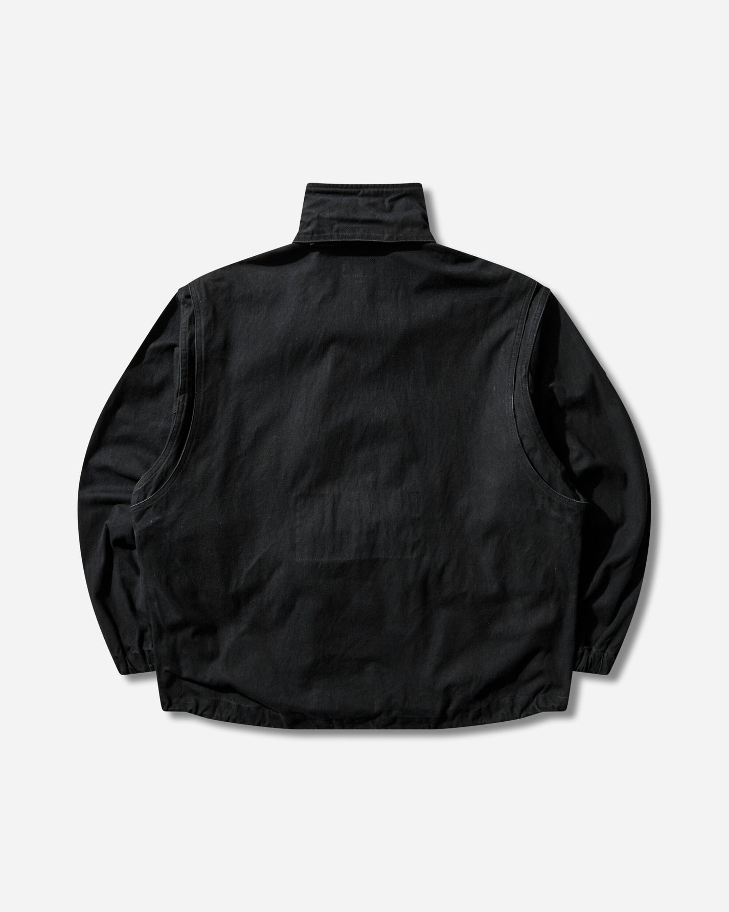 Cav Empt Canvas Casual Zip Jacket Black Coats and Jackets Jackets CES29JK10 BLACK