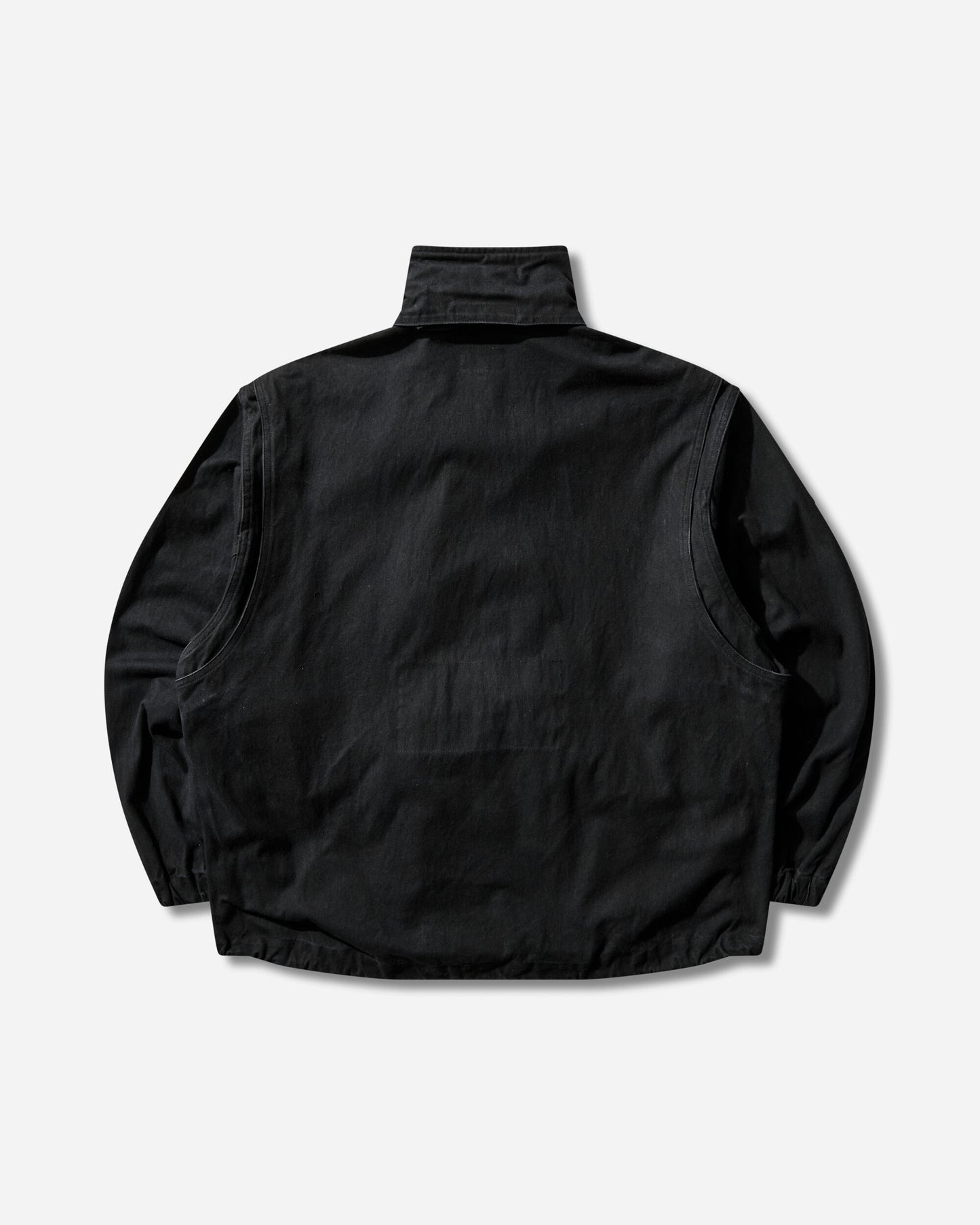 Cav Empt Canvas Casual Zip Jacket Black Coats and Jackets Jackets CES29JK10 BLACK