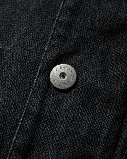 Cav Empt Canvas Casual Zip Jacket Black Coats and Jackets Jackets CES29JK10 BLACK