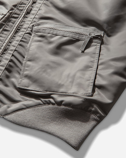 Cav Empt Design Nylon Zip Jacket Grey Coats and Jackets Jackets CES29JK04 GREY