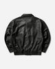 Cav Empt Community Leather Jacket Grey Black Coats and Jackets Leather Jackets CES29JK02 GREYBLACK