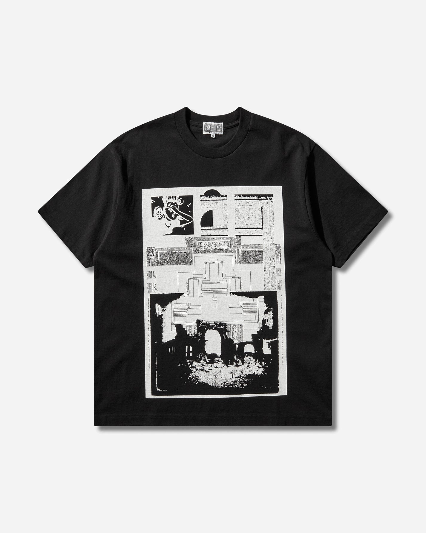 Cav Empt Md Caveat Aedificator T Black T-Shirts Shortsleeve CES29T10 BLACK