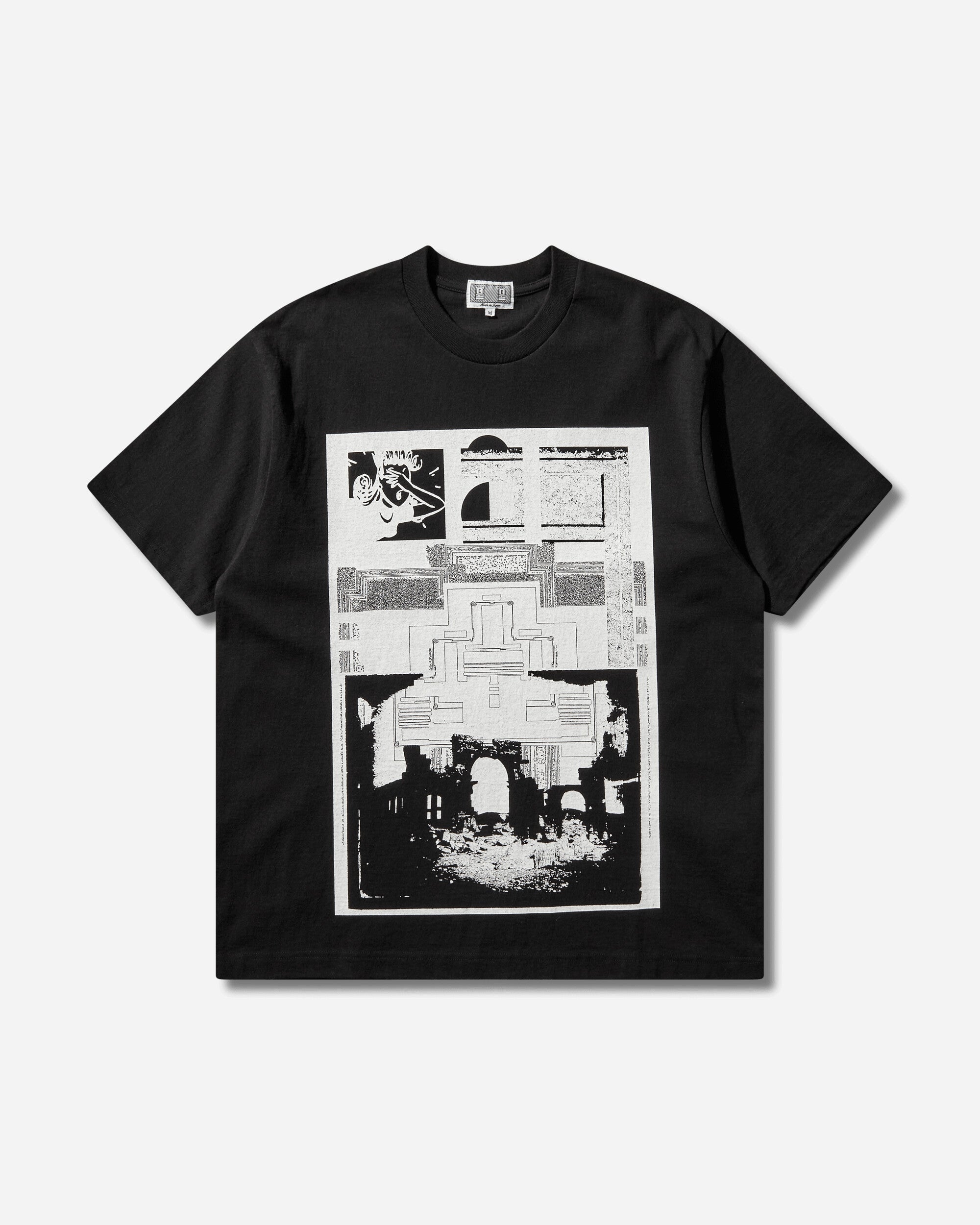 Cav Empt Md Caveat Aedificator T Black T-Shirts Shortsleeve CES29T10 BLACK