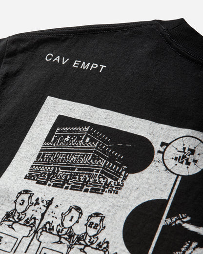 Cav Empt Md Caveat Aedificator T Black T-Shirts Shortsleeve CES29T10 BLACK