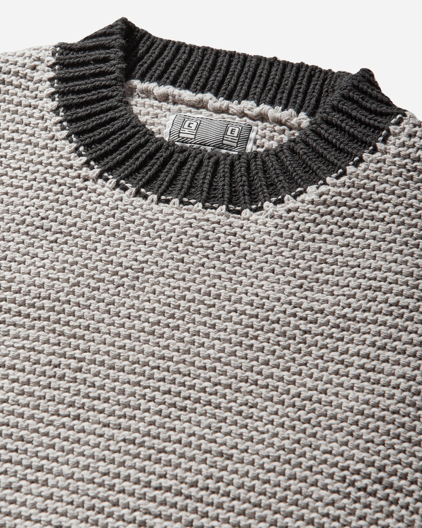 Cav Empt Coloured Cotton Knit Grey Knitwears Sweaters CES29KN02 GREY