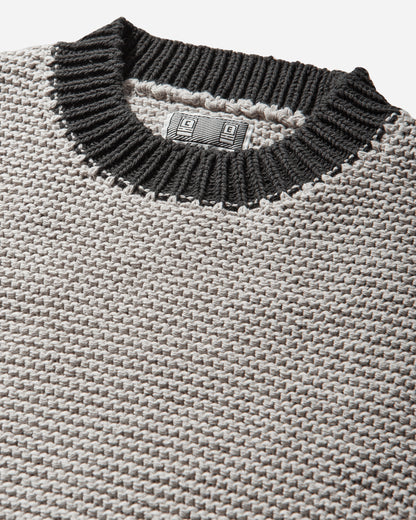 Cav Empt Coloured Cotton Knit Grey Knitwears Sweaters CES29KN02 GREY