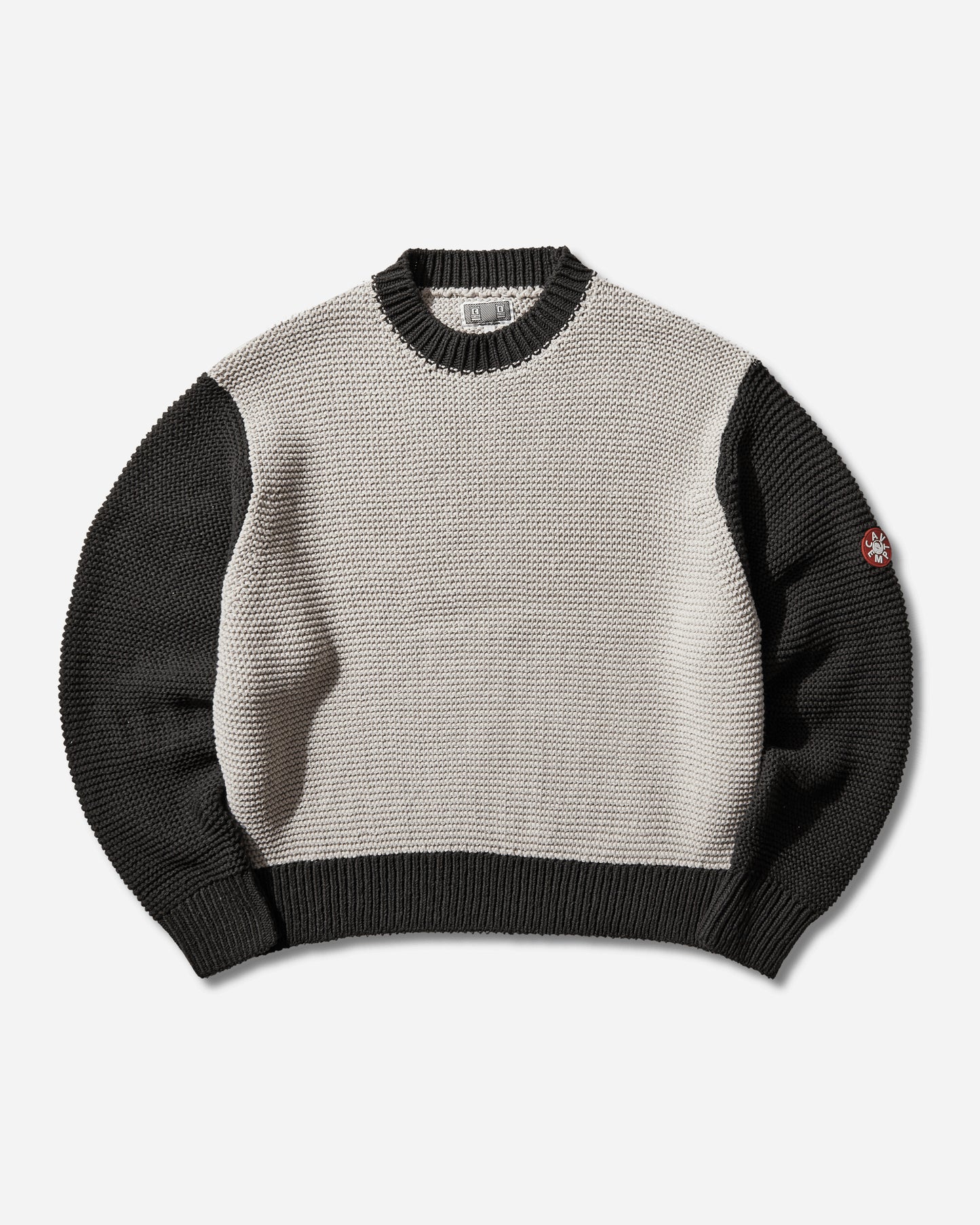Cav Empt Coloured Cotton Knit Grey Knitwears Sweaters CES29KN02 GREY