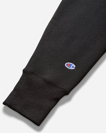 Champion Crewneck Sweatshirt Black Sweatshirts Crewneck 221578 X090