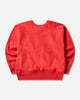Champion Crewneck Sweatshirt Red Sweatshirts Crewneck 221859 RS036