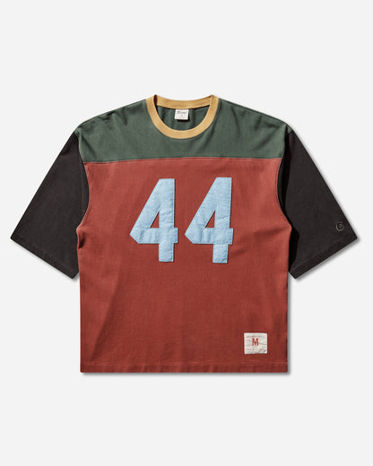 Champion 3/4 Sleeves Tshirt Red T-Shirts Longsleeve 222337 RSRPNNCHRGOG