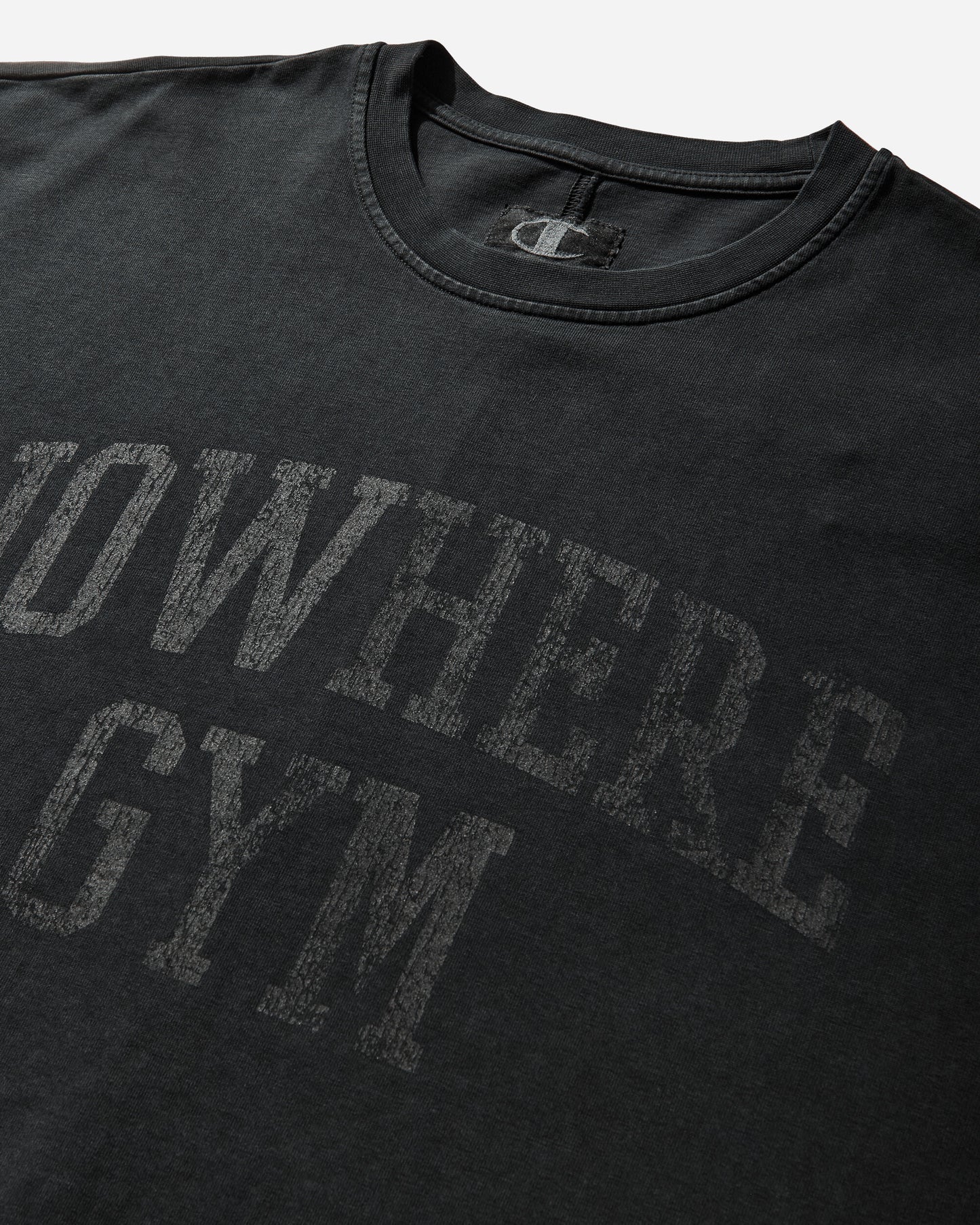 Champion Crewneck Tshirt Black T-Shirts Shortsleeve 222492 0III