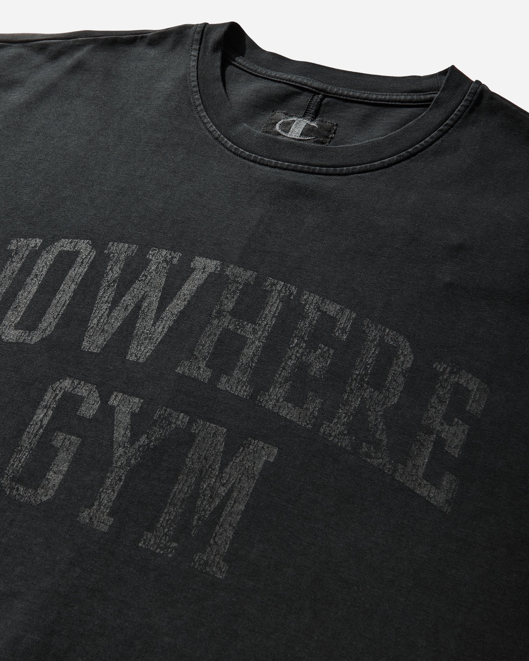 Champion Crewneck Tshirt Black T-Shirts Shortsleeve 222492 0III