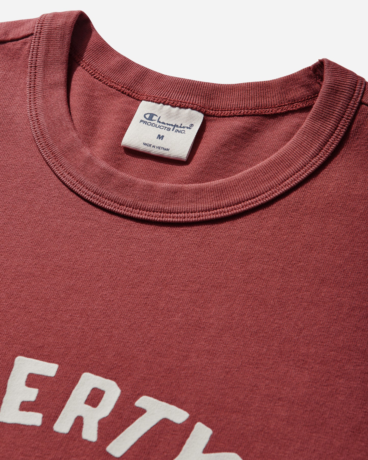 Champion Crewneck Tshirt Red T-Shirts Shortsleeve 222338 RSRPOHTLM