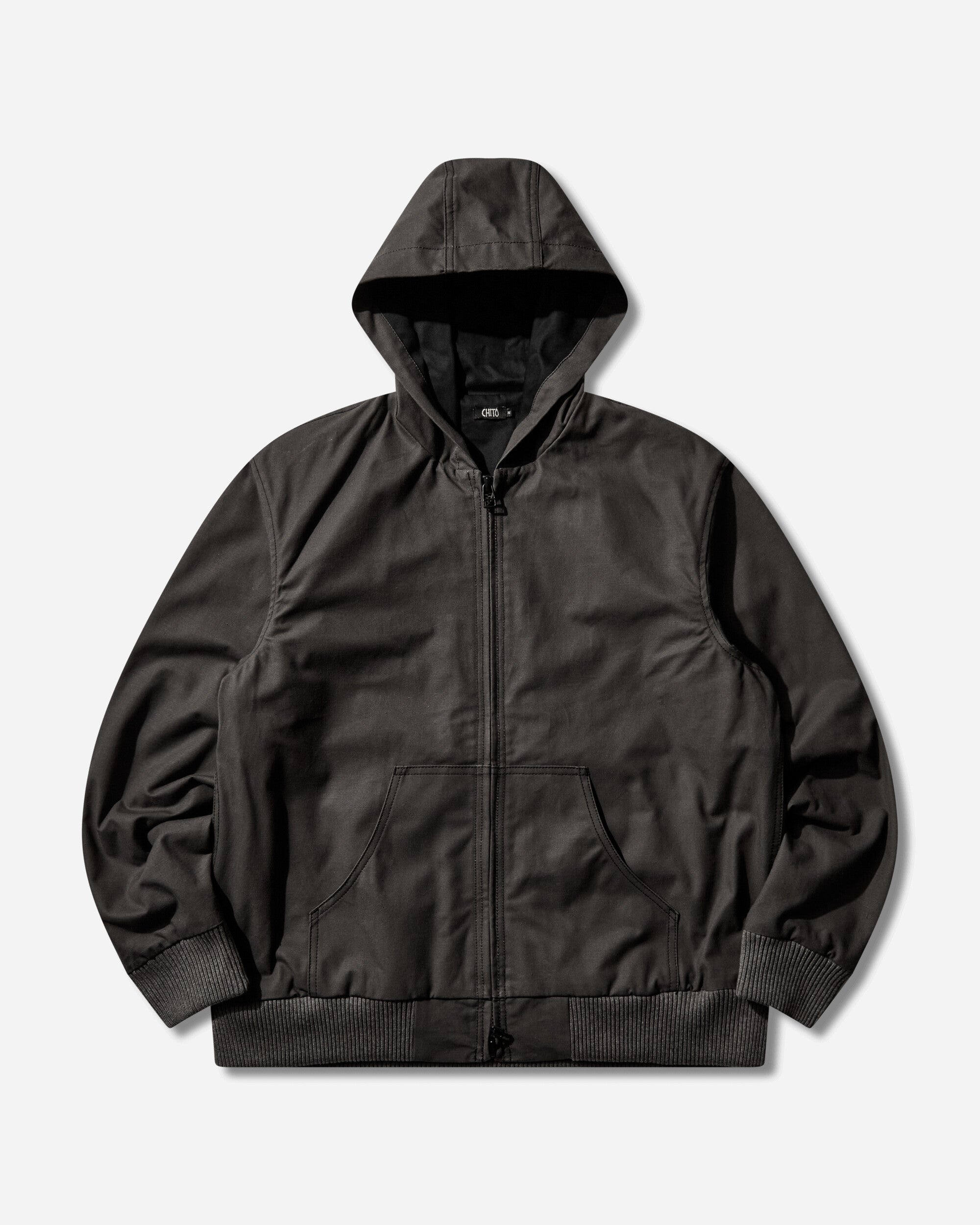 Chito Work Jacket Washed Black Coats and Jackets Denim Jackets C0825D004 WASHEDBLACK