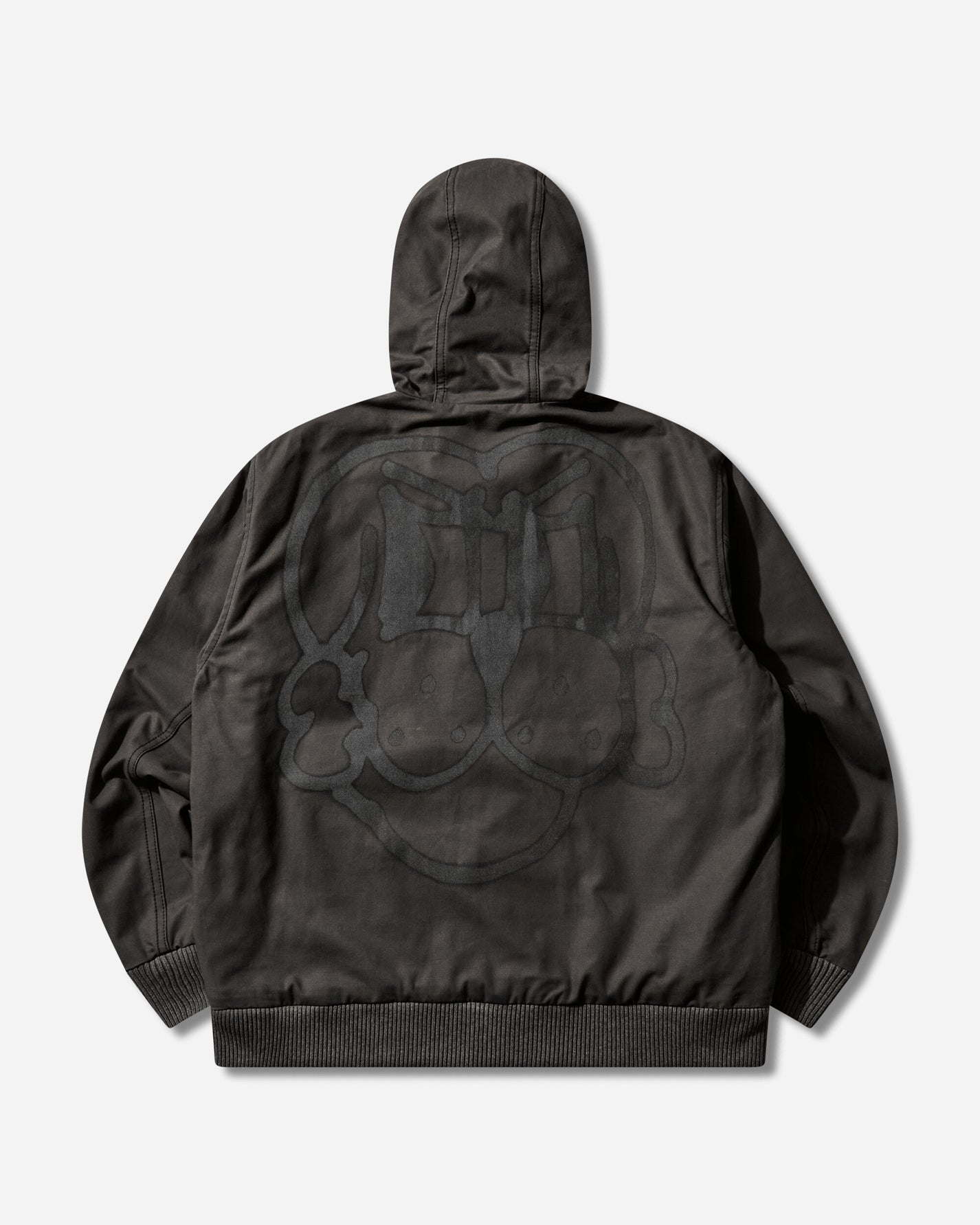 Chito Work Jacket Washed Black Coats and Jackets Denim Jackets C0825D004 WASHEDBLACK