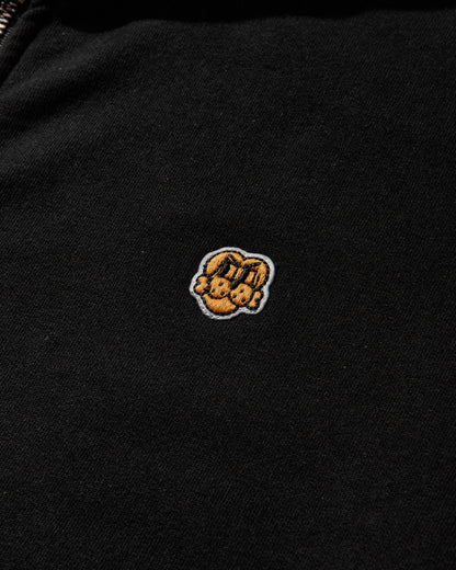 Chito Dog Mesh Zip Hoodie Black Sweatshirts Hoodies C0825K004 BLACK