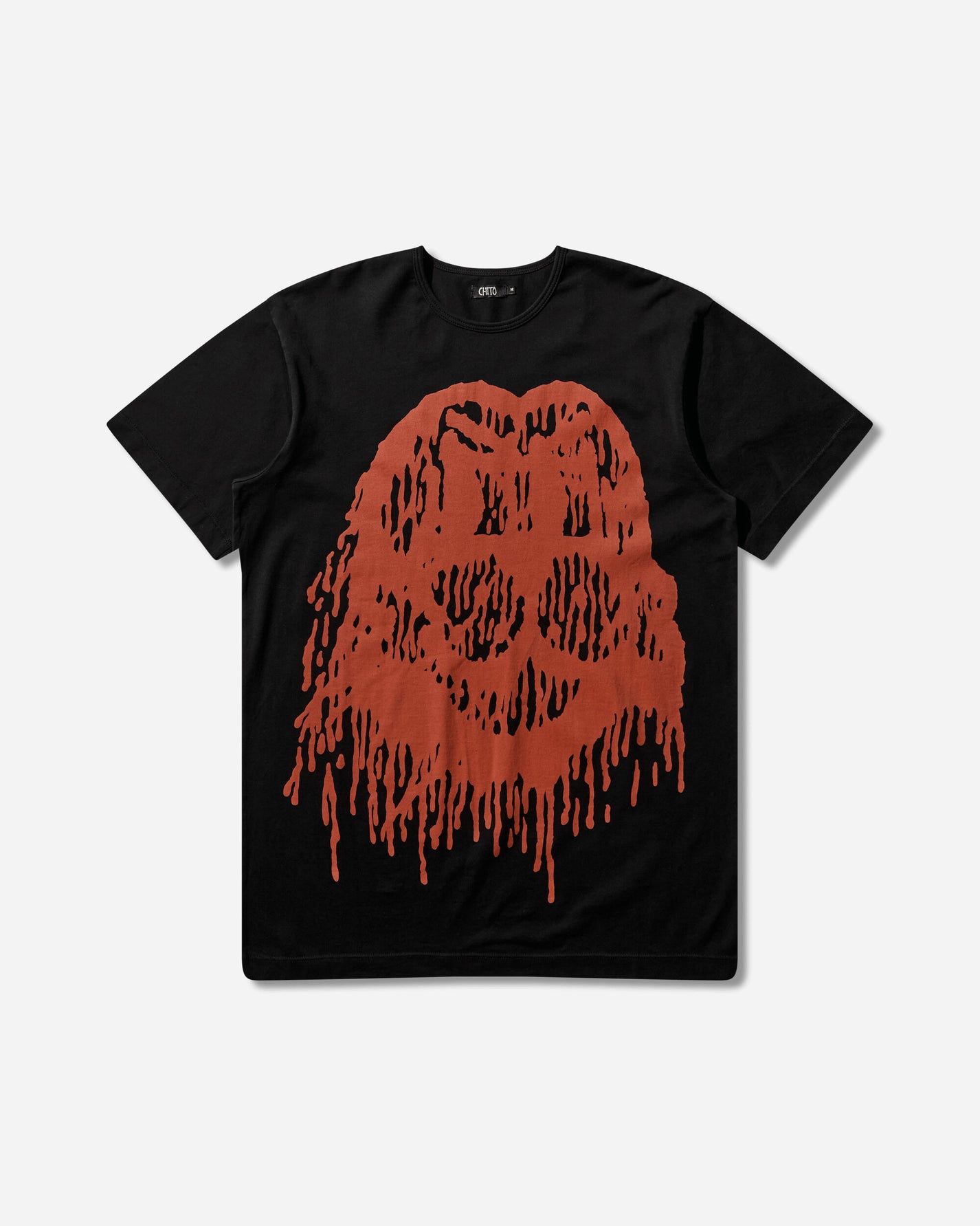 Chito Drip Ss Tee Black T-Shirts Shortsleeve C0825T003 BLACK
